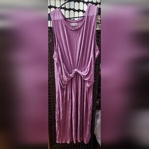 Maurices Dusty Rose maxi dress 2X